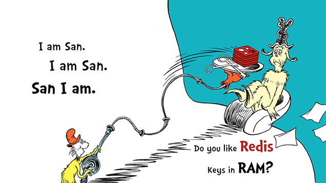 I am San. Do you like Redis keys in RAM?