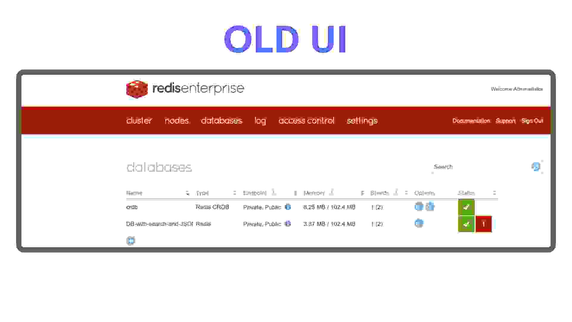 Software Cluster Manager UI Upgrade